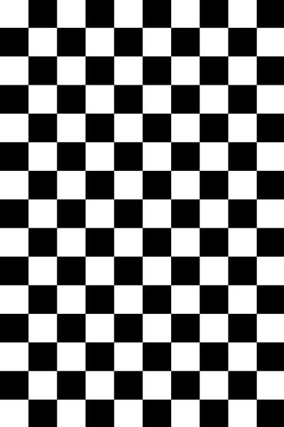 Retro Tarz Dama Motifli Dijital Baskı Halı